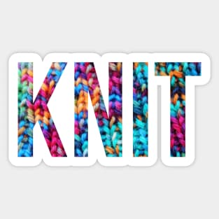 Knit Sticker